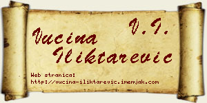 Vucina Iliktarević vizit kartica